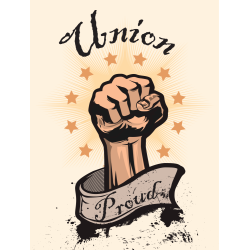 Yard Sign, Union Proud 18x24