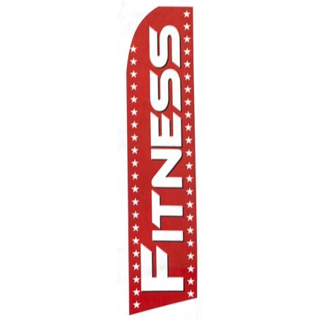 Fitness Center wind flag