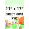 Direct print on PVC