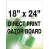 Direct print on gator board
