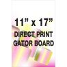 Direct print on gator board
