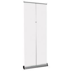 Barracuda 800 retractable banner assembled