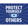 Yard Sign, Protect Yourself Mask 24x18