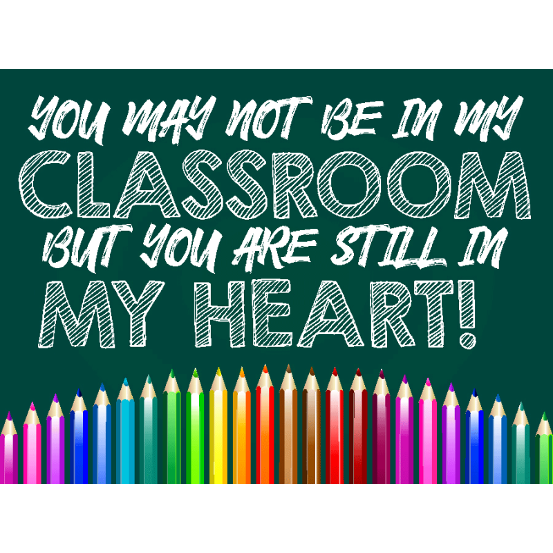 Yard Sign, Still in my Heart 24x18