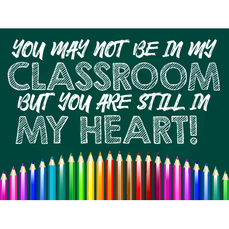 Yard Sign, Still in my Heart 24x18