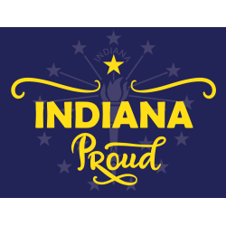 Yard Sign, Indiana Proud 24x18